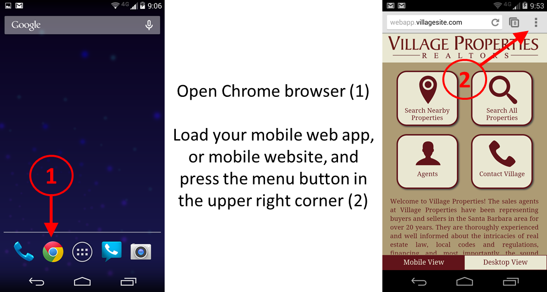 1123x600 Android Tip How To Run Your Mobile Website In Web App Mode
