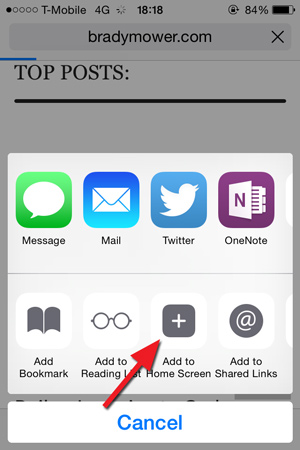How To Create Iosandroid Shortcut Icons For Your Website Brady 300x450 How To Create Iosandroid Shortcut Icons For Your Website Brady
