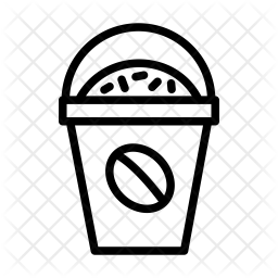 256x256 Mocha Coffee Icon Of Line Style