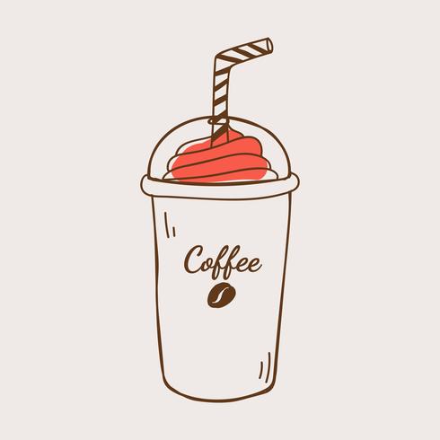 490x490 Mocha Frappe Coffee Shop Icon Vector