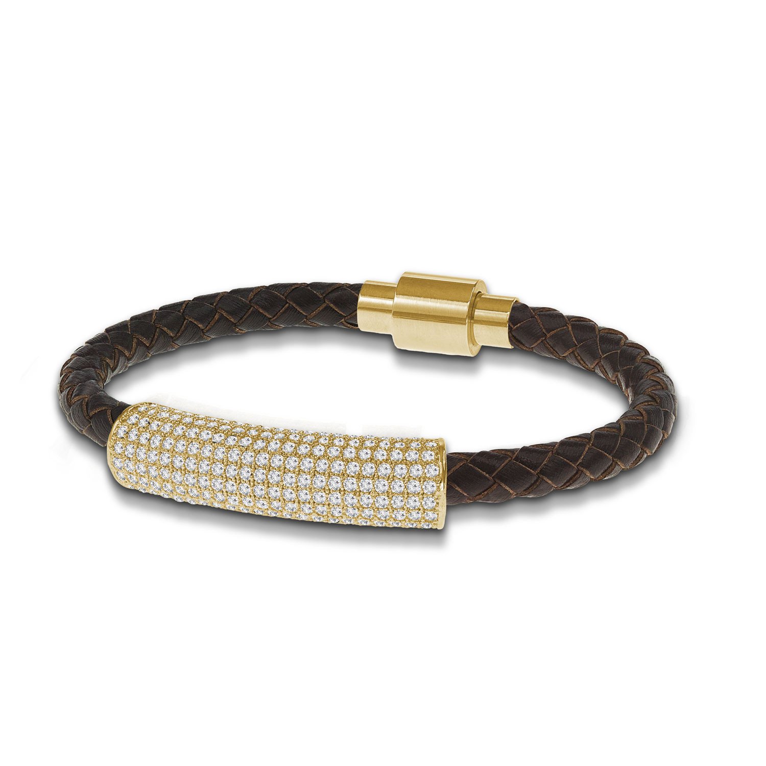 1500x1500 Icon Forever Woven Genuine Leather Bracelet