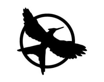 340x270 Mockingjay Symbol Black And Tattoo Art Mockingjay, Hunger