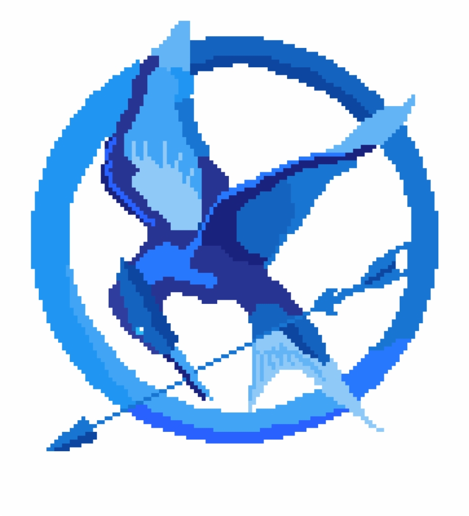 920x1012 Blue Mockingjay Symbol
