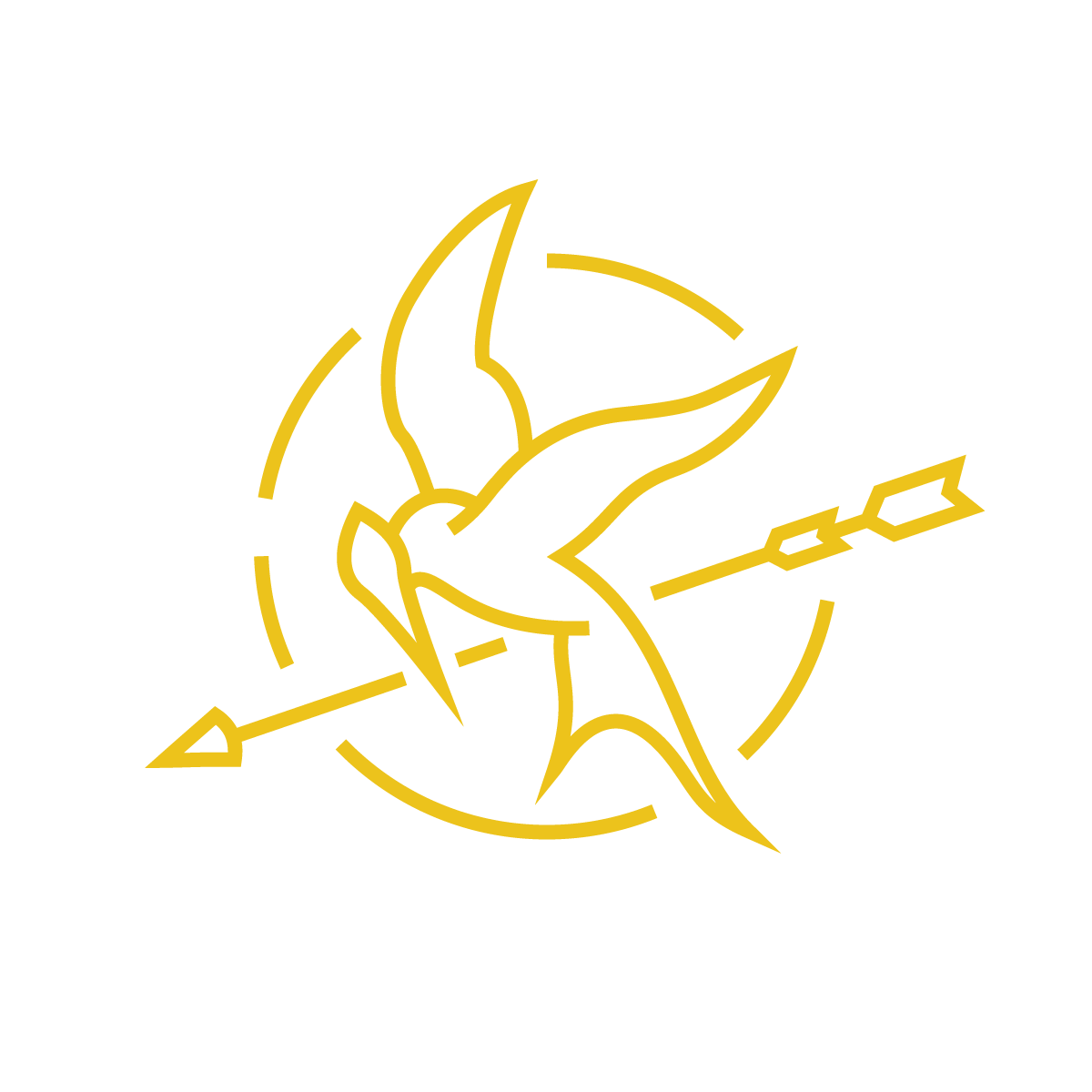 1200x1200 Hunger Games Symbol