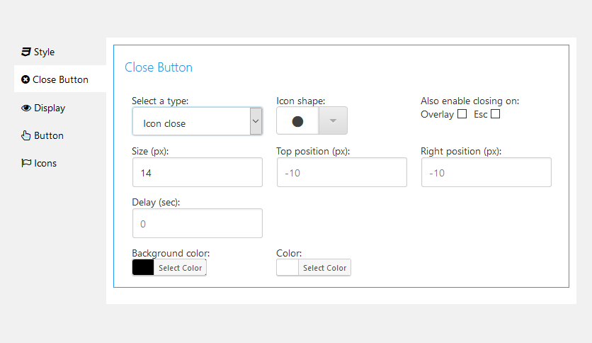 836x484 Popup Modal Windows Generator