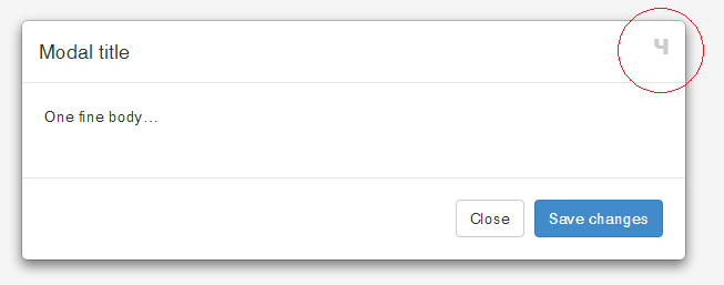 653x257 Why Bootstrap Doesn't Use An X Icon For The Close Button