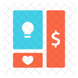 256x256 Business Model Icon Of Flat Style