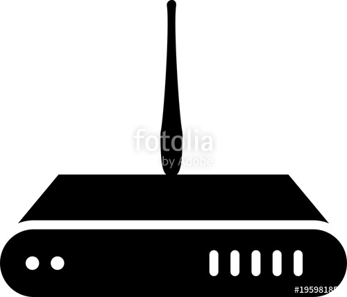 500x427 Modem Icon, Modem Stock Image And Royalty Free Vector