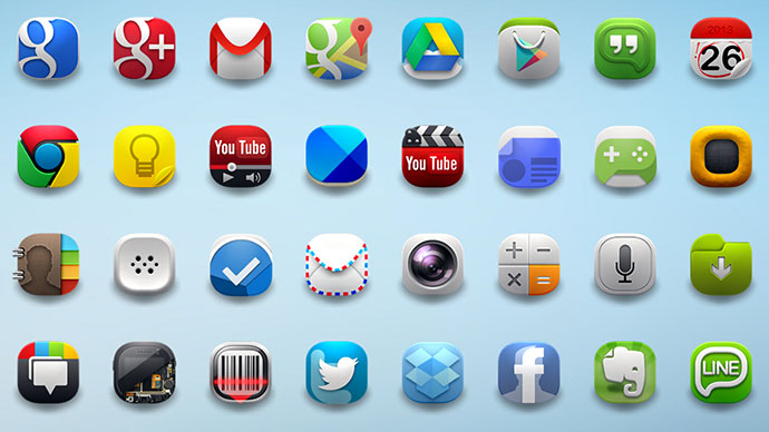 690x388 Modern Android Icon Pack Android Icon