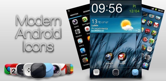 705x344 Modern Android Icon Pack Download Apk Para Android Aptoide