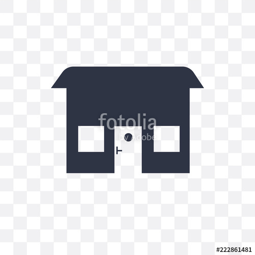 500x500 Home Icon Isolated On Transparent Background Simple And Editable