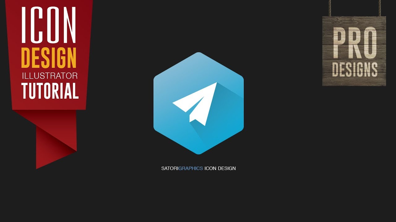 1280x720 How To Make A Modern Icon Design Adobe Illustrator Satori