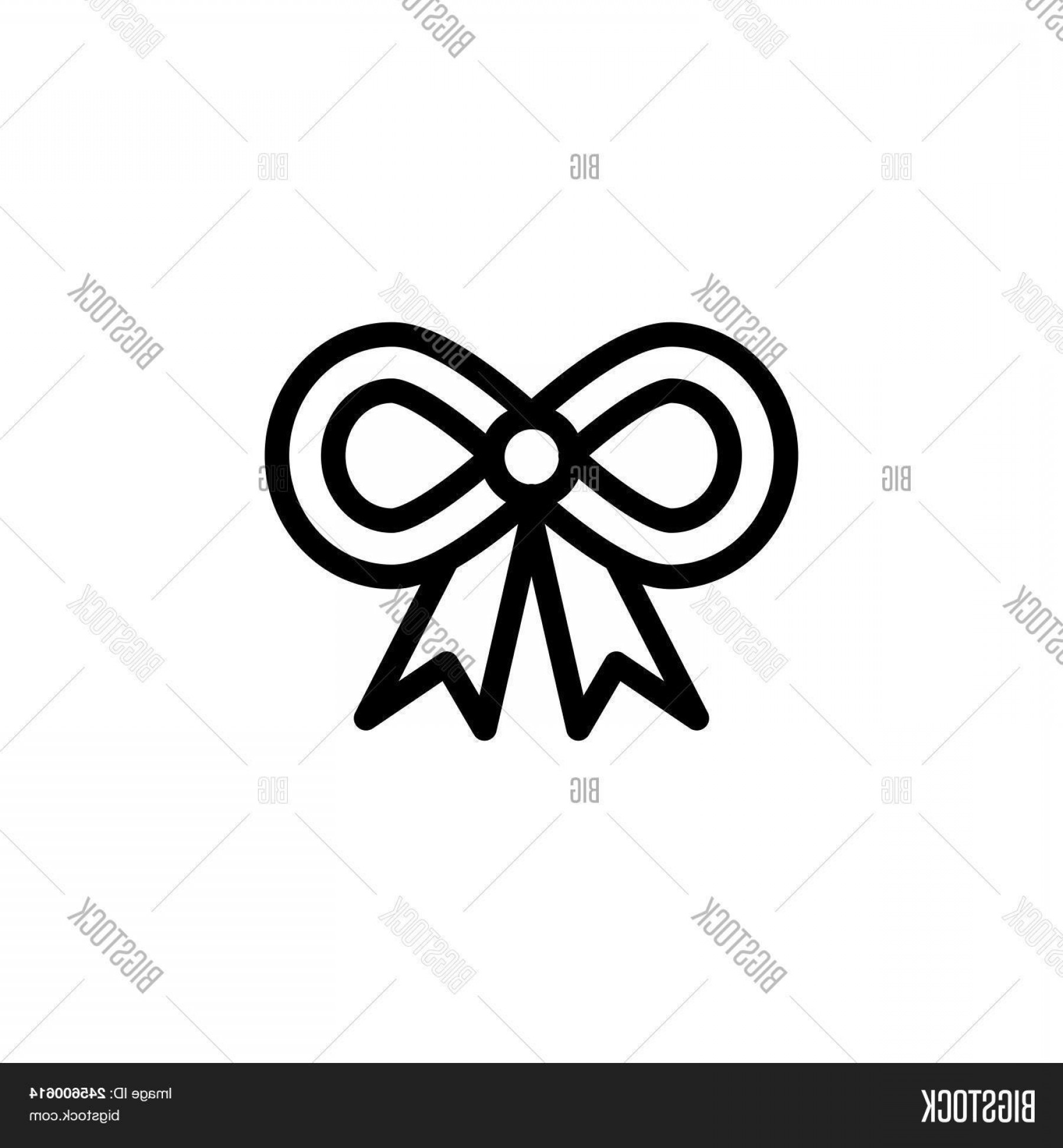 1800x1944 Stock Vector Gift Ribbon Vector Icon On White Background Gift