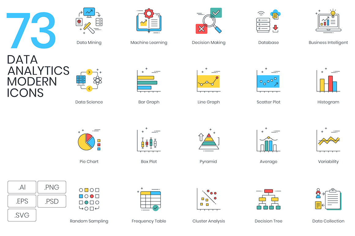 1160x772 Data Analytics Modern Icons