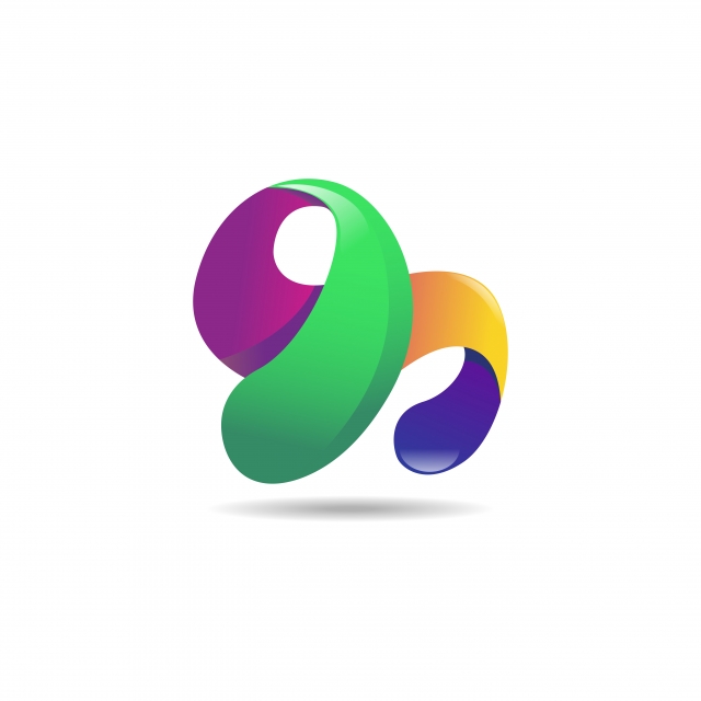 640x640 Abstract Colorful Logo Modern Icon Concept, Logo, Shape, Color