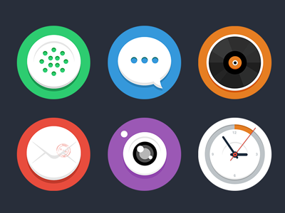 400x300 Best Examples Of Modern Flat Icon Set