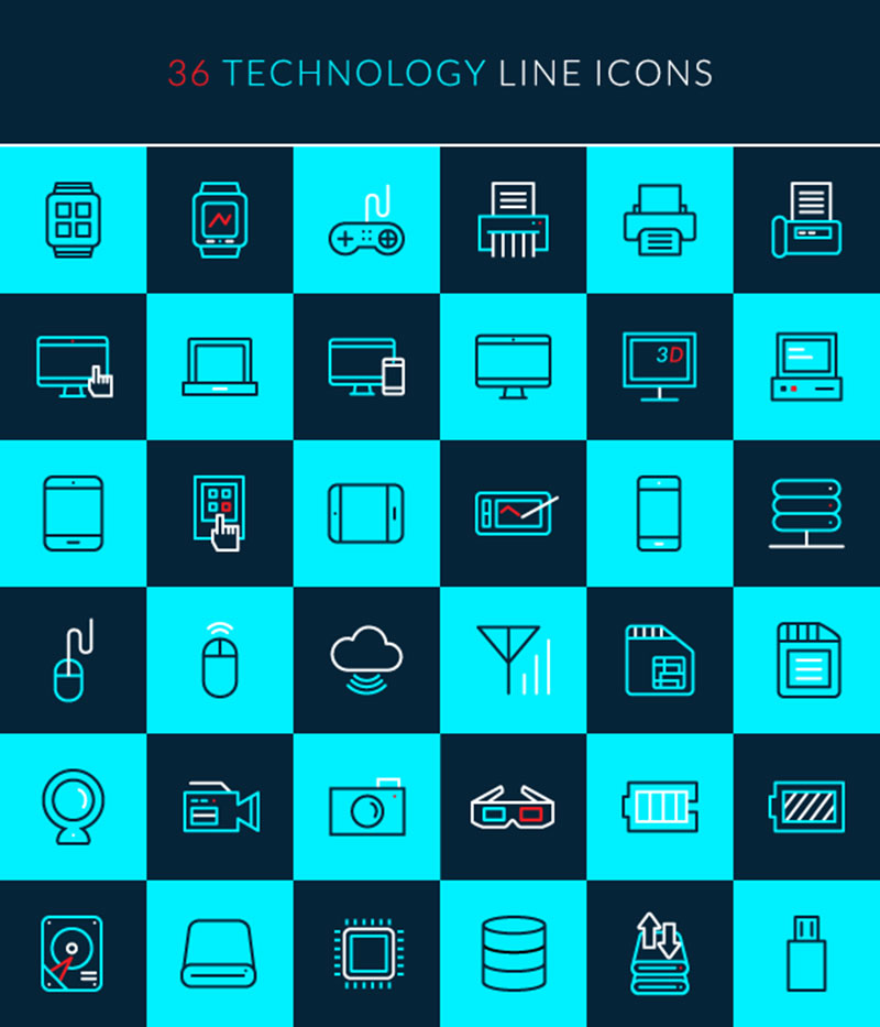 800x933 Exclusive Freebie Two Beautiful And Modern Icon Sets