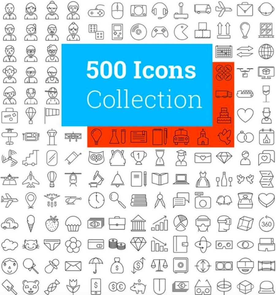 900x962 Premium Icon Sets For Your Web Graphics