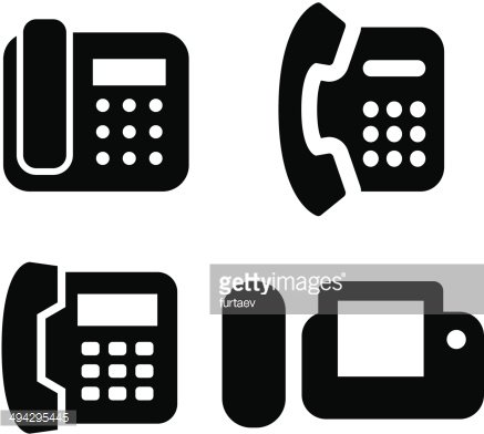 Modern Phones Icon Set Premium Clipart 437x392 Modern Phones Icon Set Premium Clipart