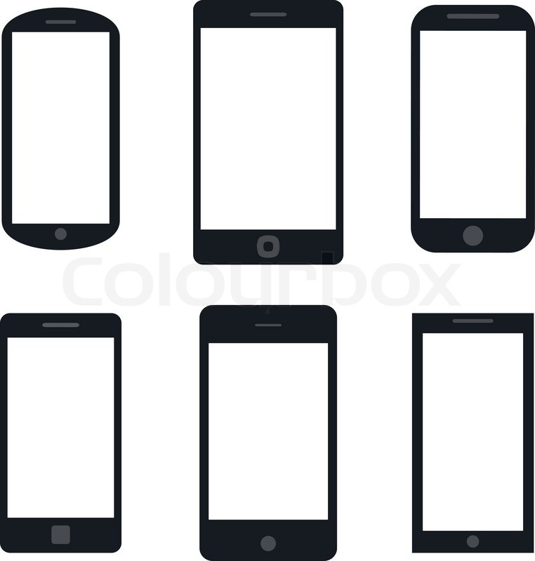 Variety Of Modern Black Icon Stock Vector Colourbox 762x800 Variety Of Modern Black Icon Stock Vector Colourbox