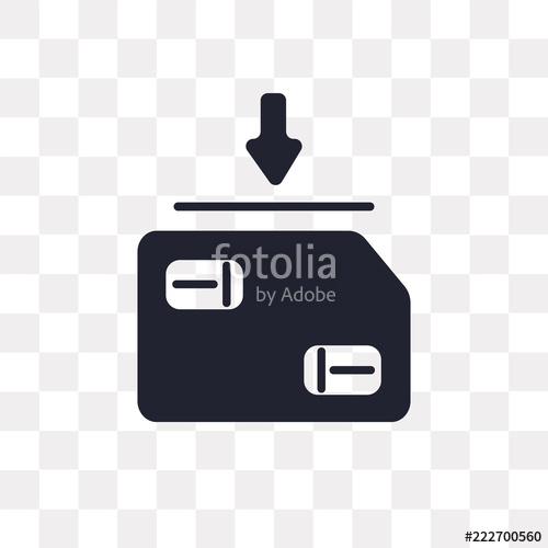 500x500 Save Icon On Transparent Background Modern Icons Vector