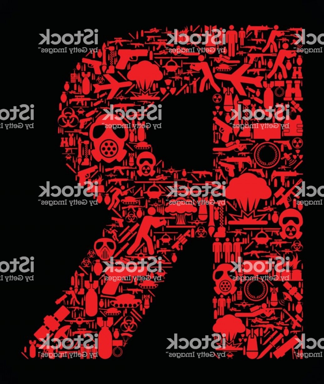 1038x1228 Letter R War And Modern Warfare Vector Icon Pattern Gm Hoodamathrun