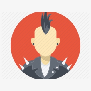 310x310 Mohawk Clipart Punk Music