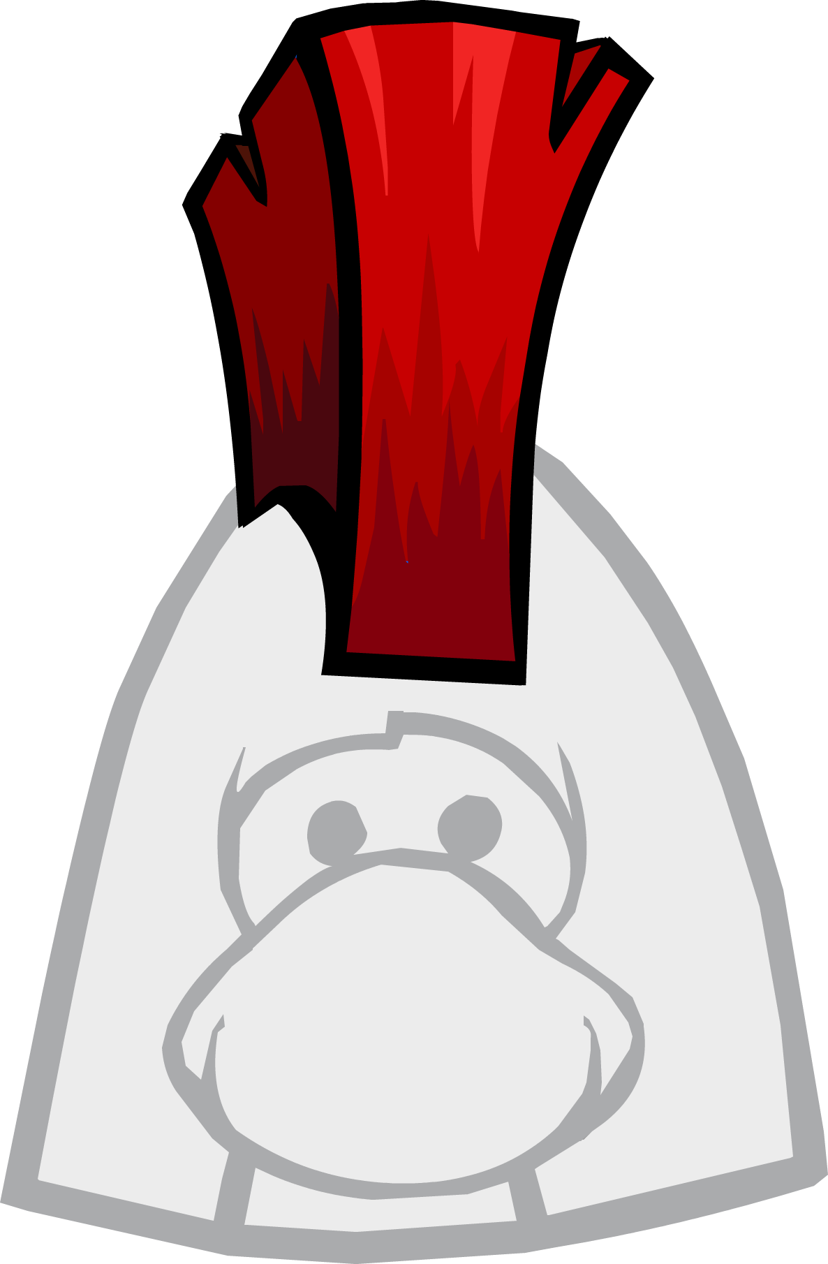 1186x1810 Red Mohawk Club Penguin Wiki Fandom Powered