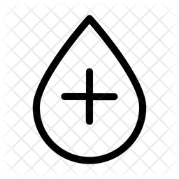 256x256 Moisture Icon Of Line Style