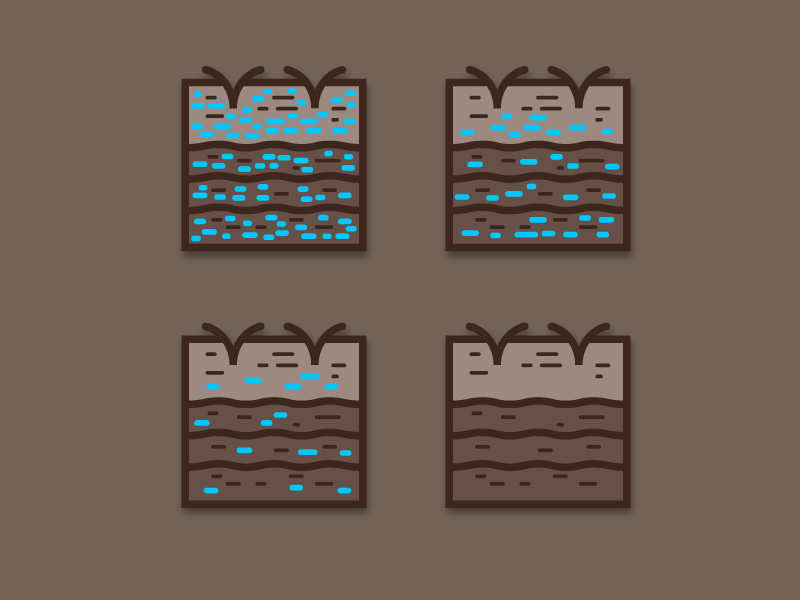 800x600 Soil Moisture Icons