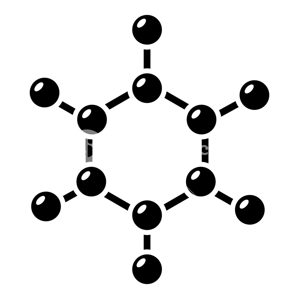 1000x1000 Molecule Icon Simple Illustration Of Molecule Vector Icon For Web