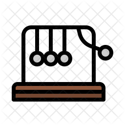 256x256 Momentum Energy Icon Of Colored Outline Style