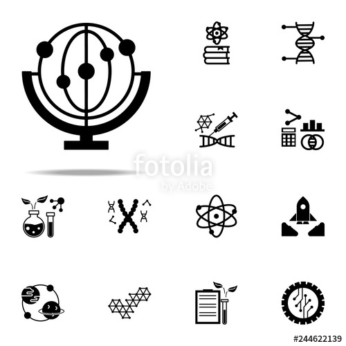 500x500 Cradle, Momentum Icon Genetics And Bioenginnering Icons Universal