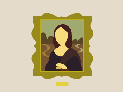 400x300 Flat Mona Lisa
