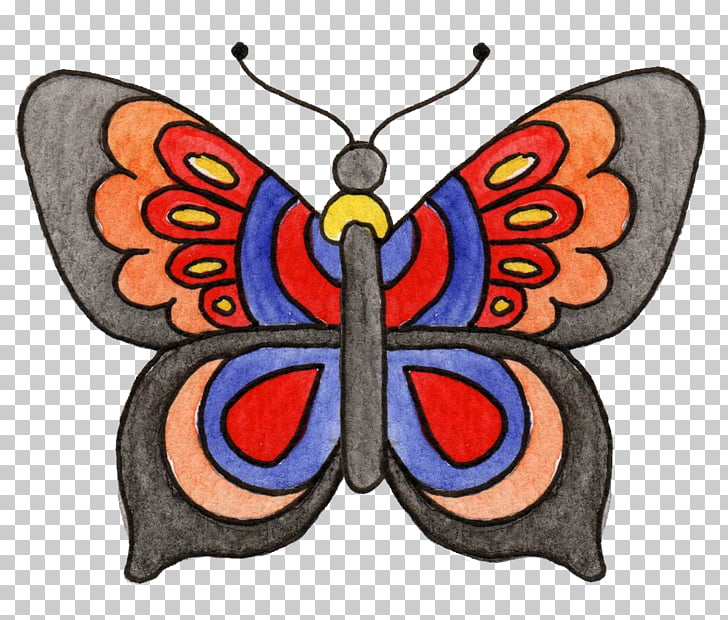 728x620 Monarch Butterfly Cartoon Icon Silhouette Sketch Cute Cartoon