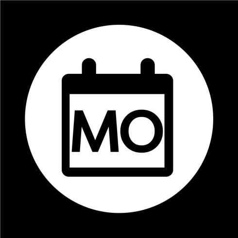 490x490 Monday Calendar Icon