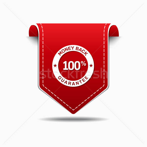 600x600 Money Back Red Vector Icon Design Vector Illustration Rizwan Ali