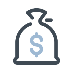 256x256 Money Bag Icon