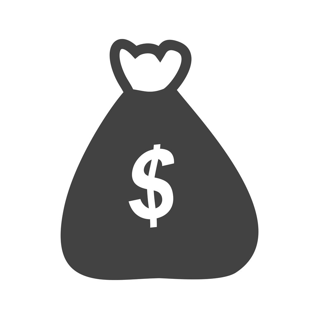 1024x1024 Money Bag Glyph Icon
