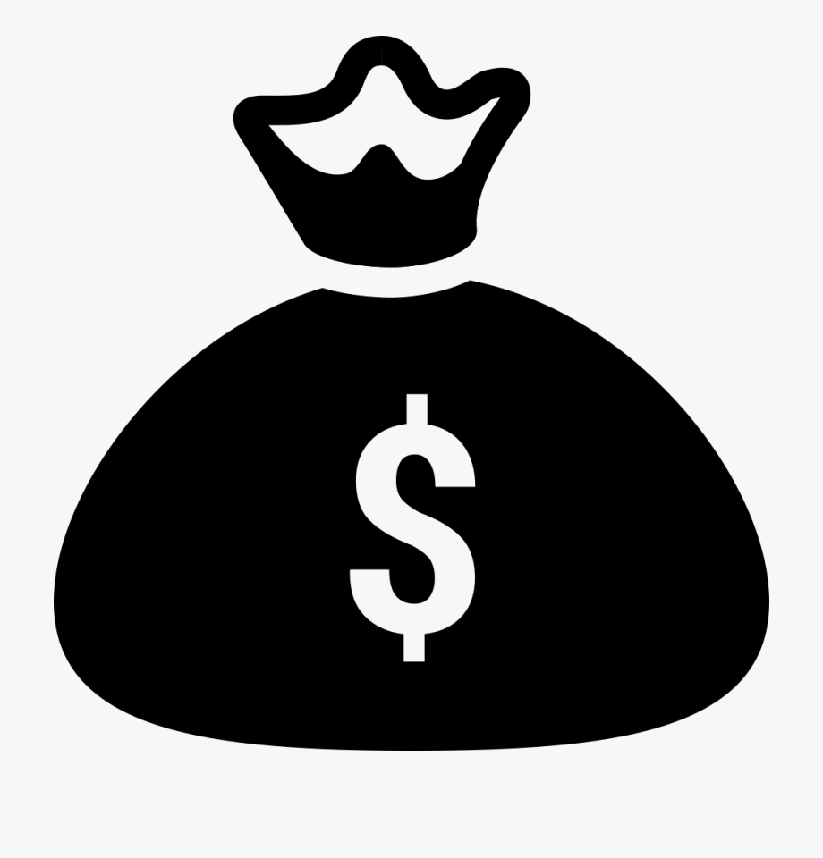 920x960 Free Money Bag Clipart Black And White Images