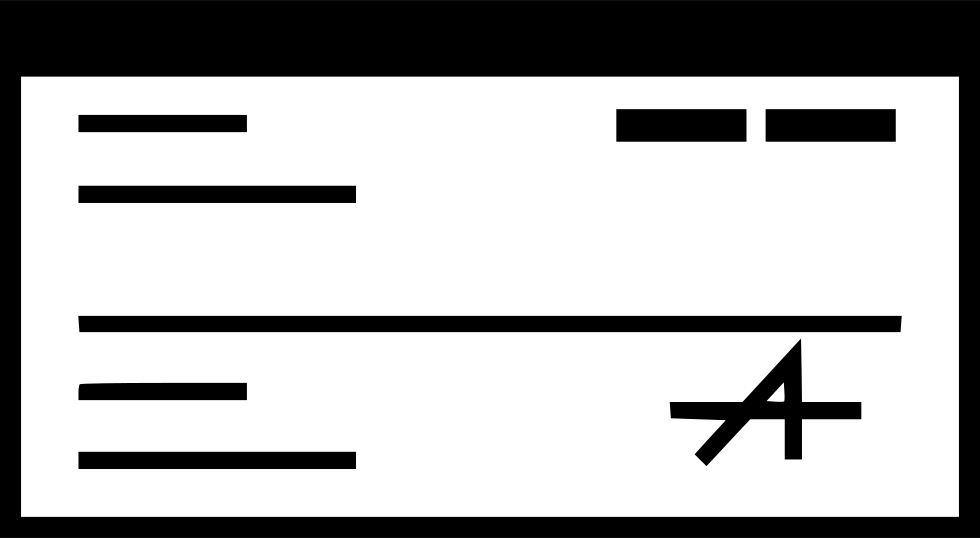 980x538 Cheque Check Money Guaranteed Png Icon Free Download