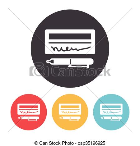 450x470 Financial Money Check Icon