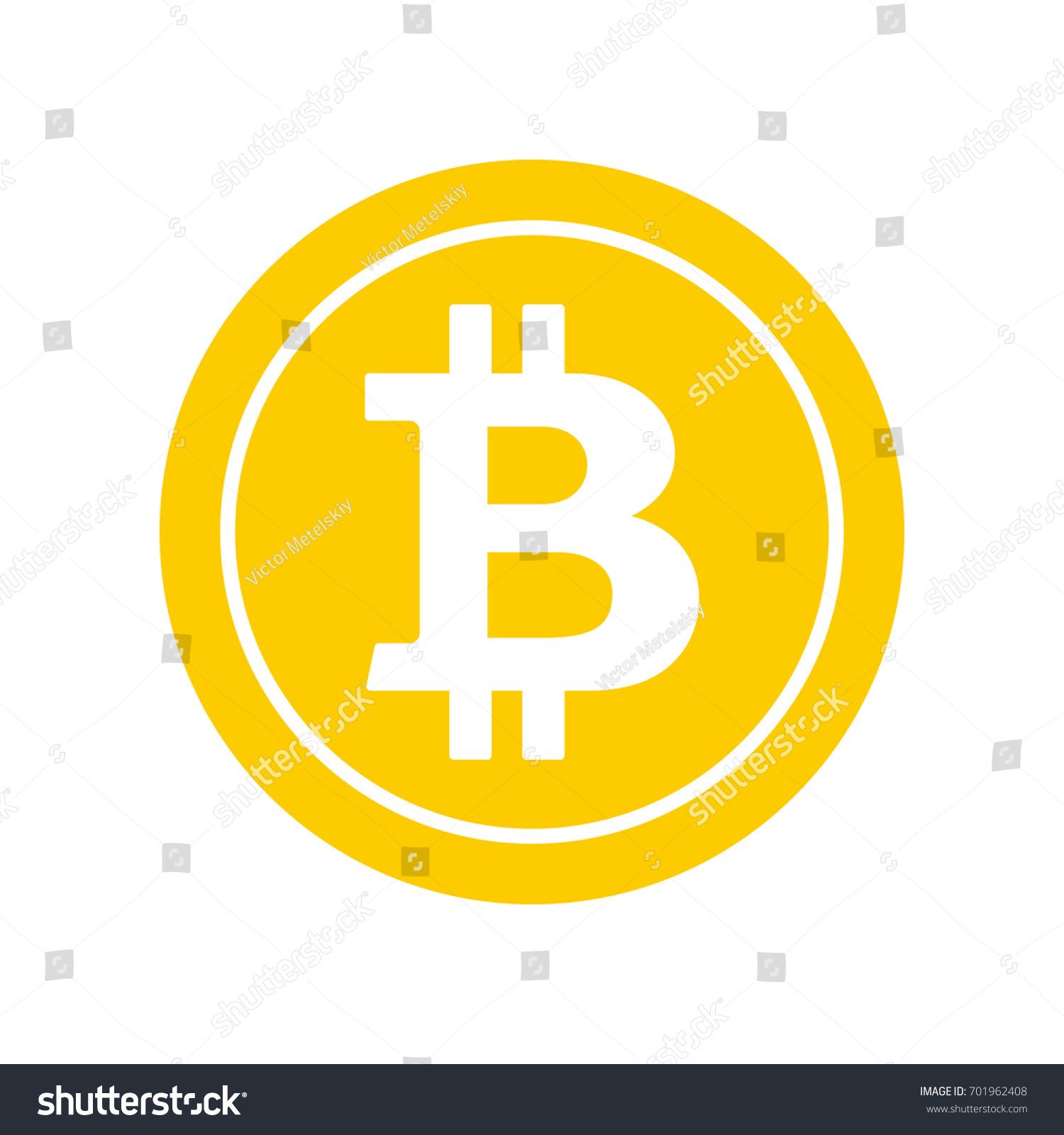 1500x1600 Bitcoin Flat Icon Crypto Currency Bit Coin Cryptocurrency Emblem