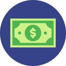 256x256 Money Icon Flat