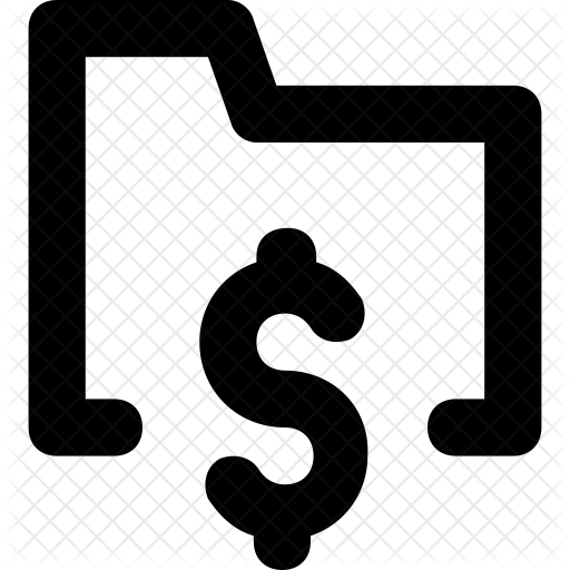512x512 Money Folder Icon Of Line Style
