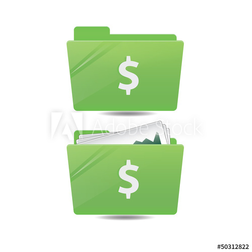 500x500 Money Folder Icon
