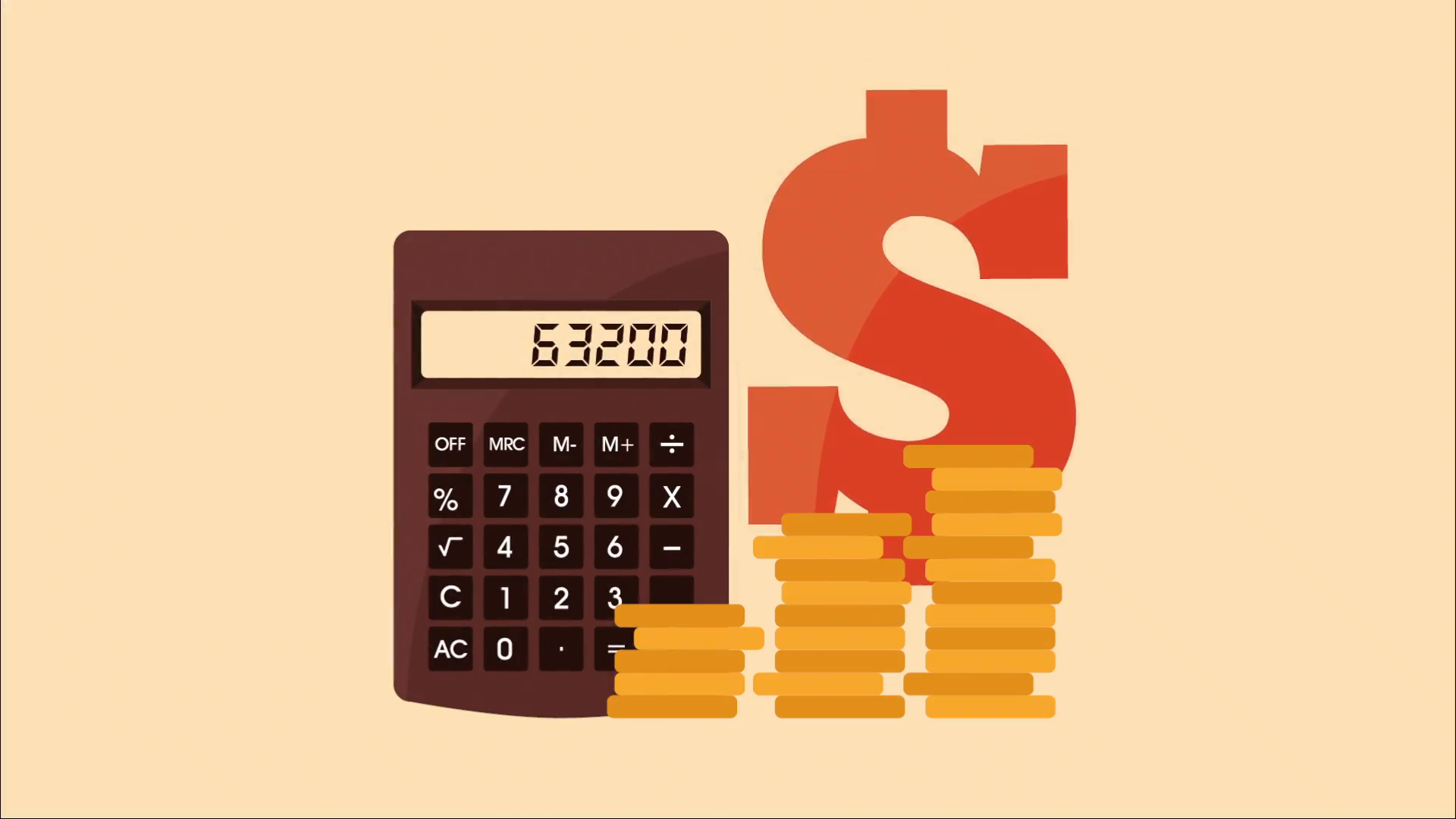 1920x1080 Money Icon Design, Video Animation Motion Background