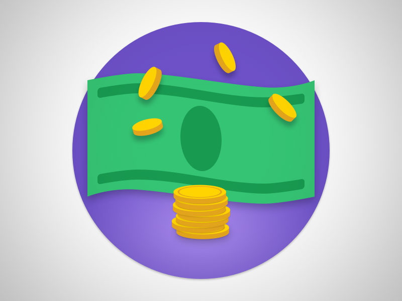 800x600 Money Icon Sketch Freebie