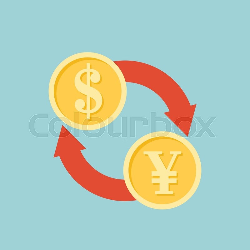 800x800 Exchange Money Sign Icon, Yen, Yuan Stock Vector Colourbox