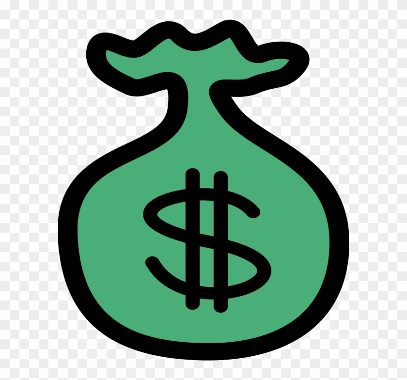 840x784 Money Sign Money Bag Icon Vector Clip Art
